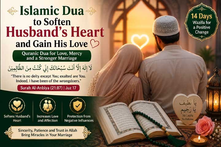 Islamic Dua to Soften Husband’s Heart and Gain His Love