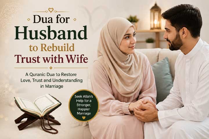 Dua for Husband to Rebuild Trust with Wife