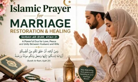 Islamic Prayer for Marriage Restoration and Healing